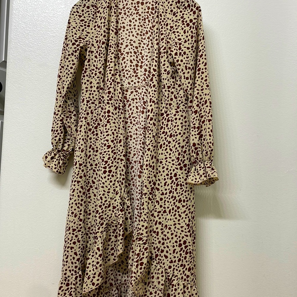 3 for $20 cheetah print dress, silky-like material!